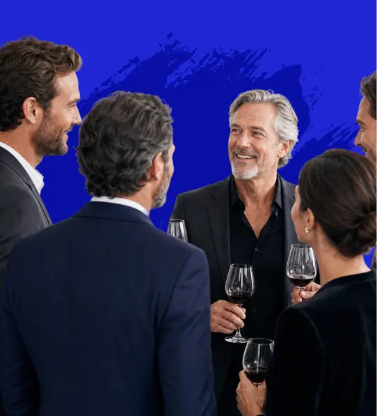 Executive networking event.