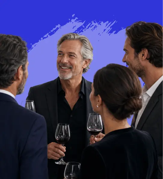 Executive networking event.