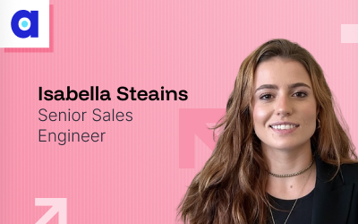 Isabella Steains, Senior Sales Engineer at Atlan, speaker for the Full Platform Demo