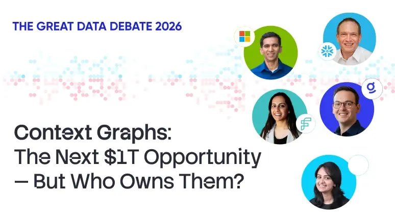 The sharpest minds in data disagree. Watch why.