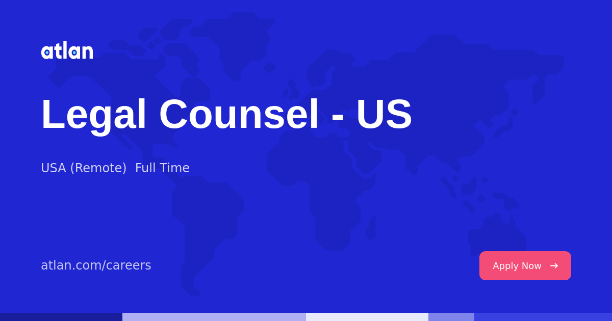 Atlan Careers Legal Counsel US