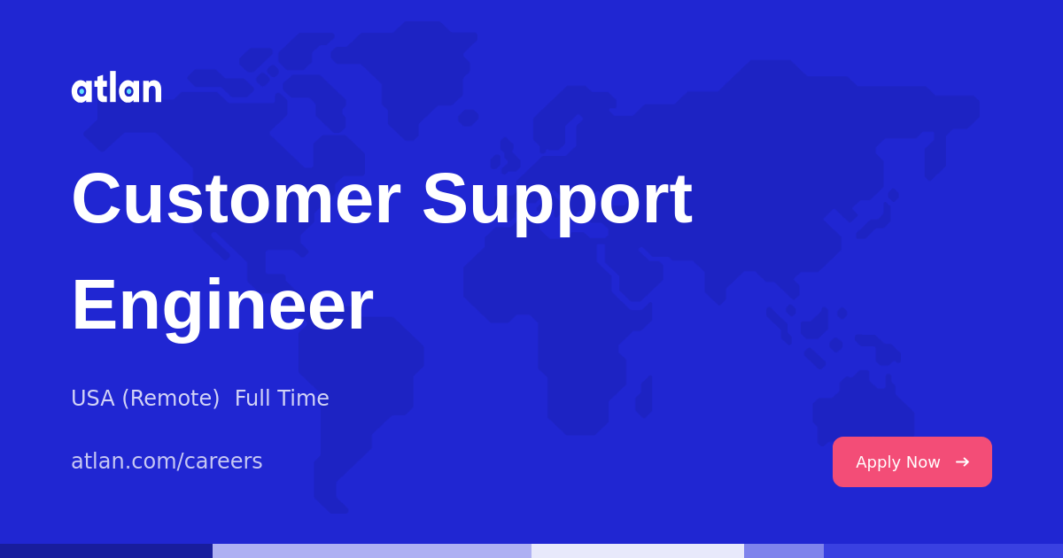 Atlan Careers Customer Support Engineer