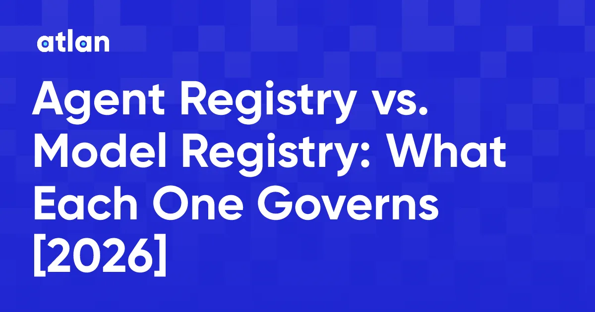 Agent Registry vs. Model Registry: What's the Difference?