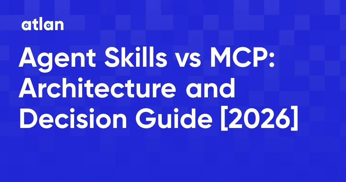 Agent Skills vs MCP: What's the Difference and When to Use Each