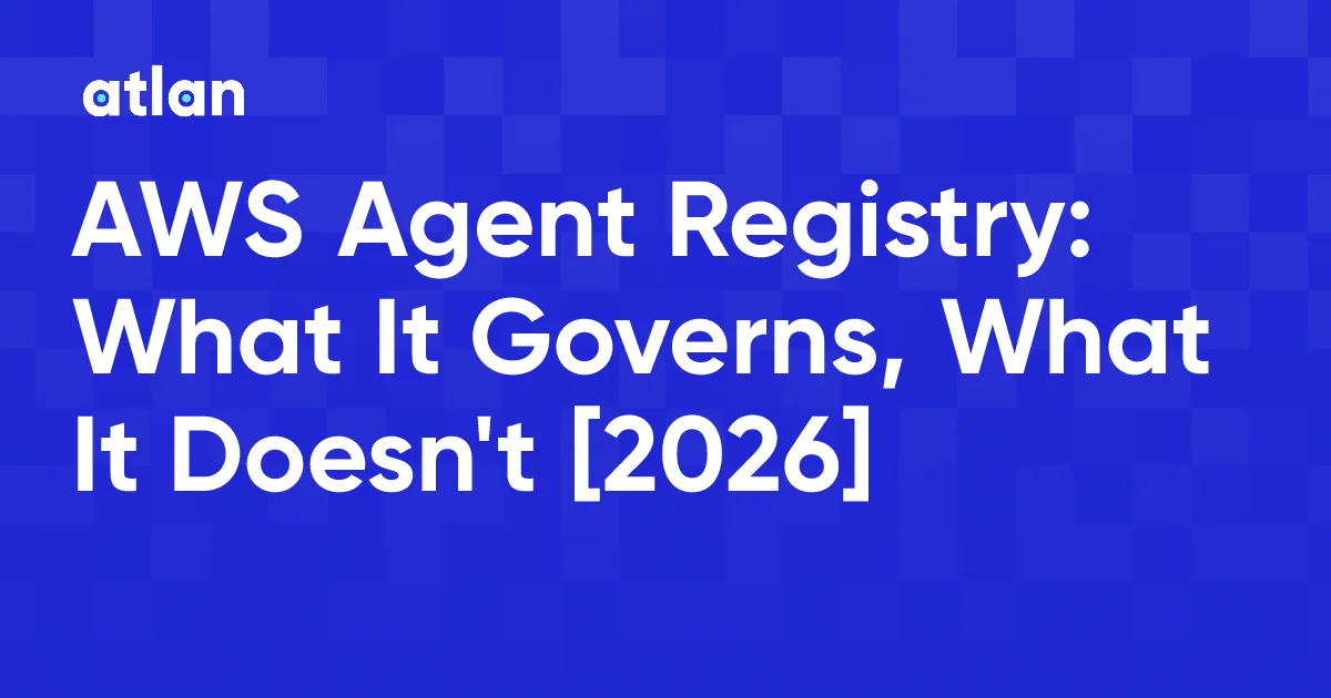 What Is AWS Agent Registry? Features, Governance and Limits