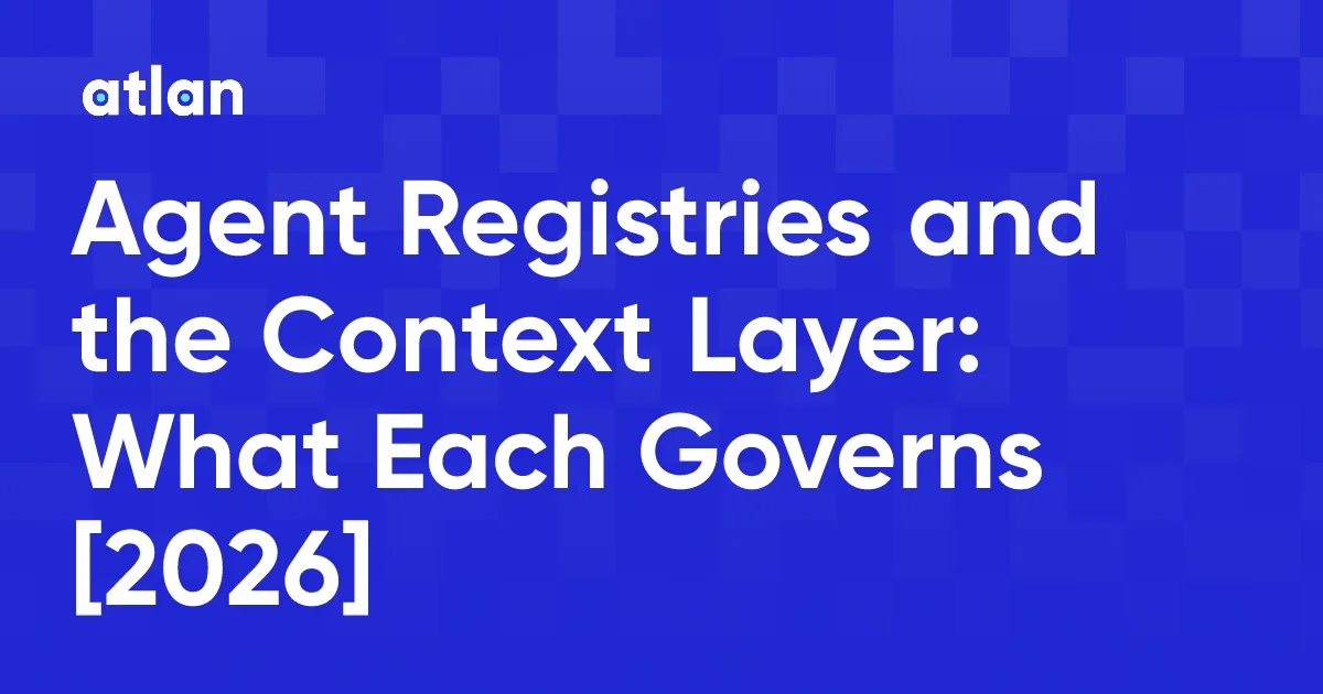Do AI Agent Registries Need a Context Layer?