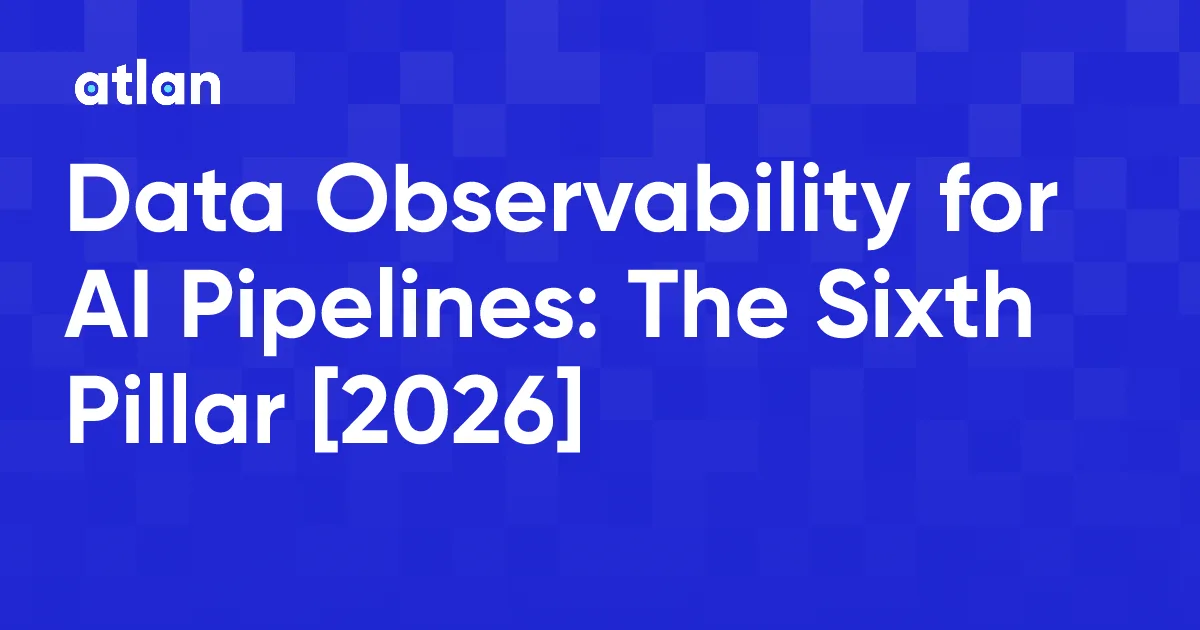 Data Observability for AI Pipelines: A Practitioner Guide