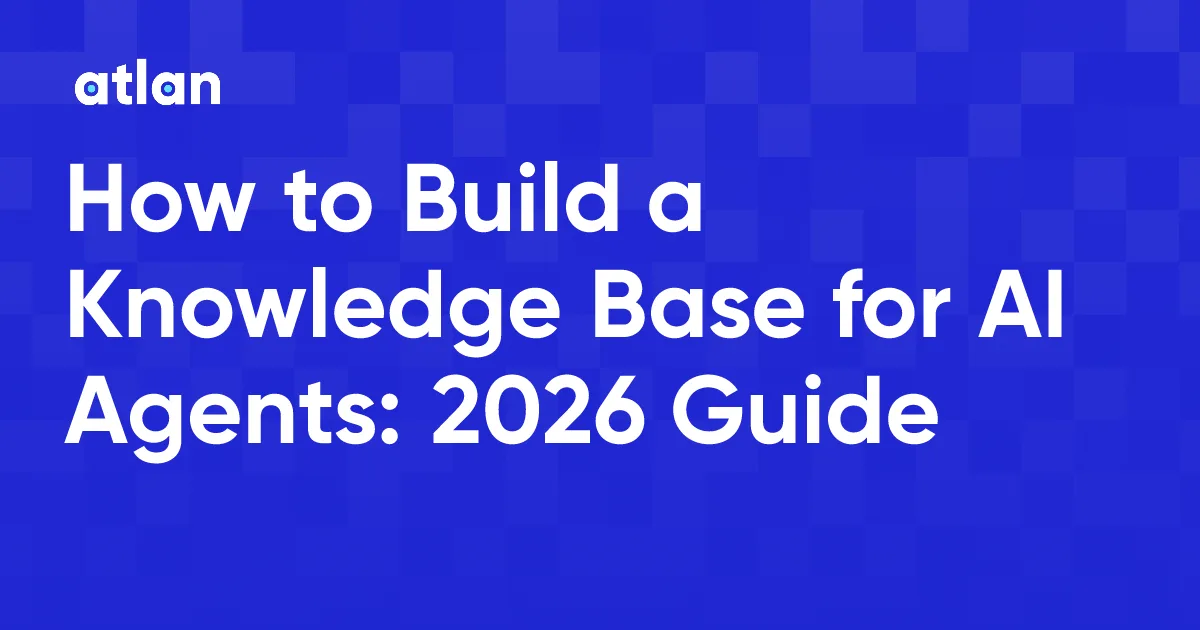 How to Build a Knowledge Base for AI Agents