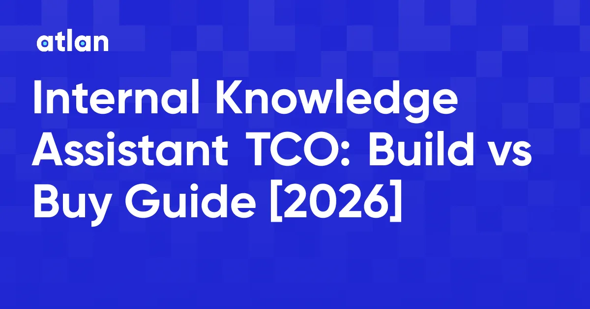 Build vs Buy a Knowledge Assistant: The Context Layer Underneath