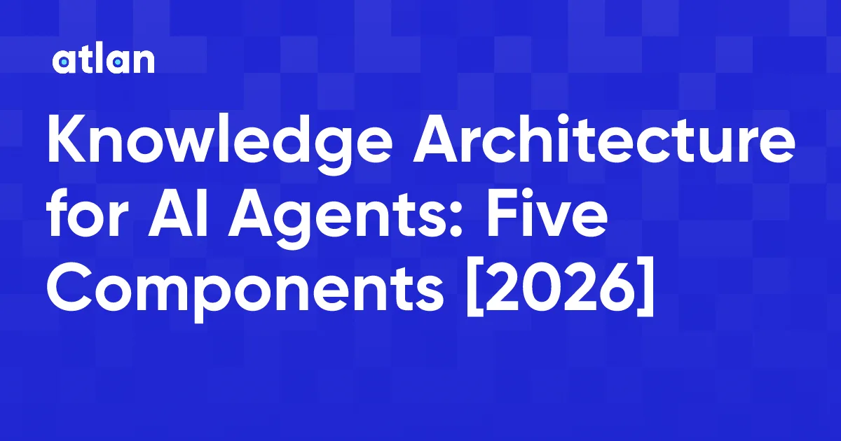What Is Knowledge Architecture for AI Agents?