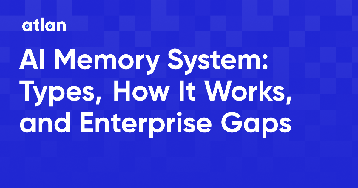 What Is an AI Memory System?