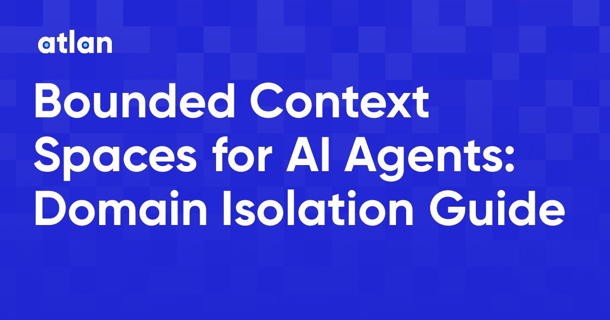 Bounded Context Spaces for AI Agents: Domain Isolation Explained