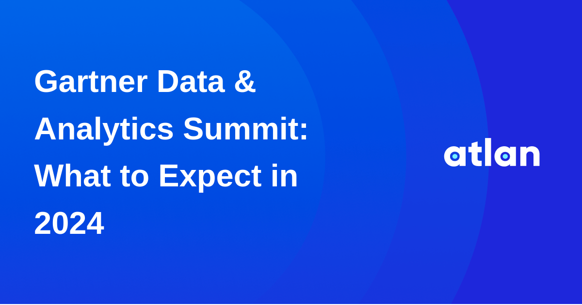 Gartner Data & Analytics Summit What to Expect in 2024