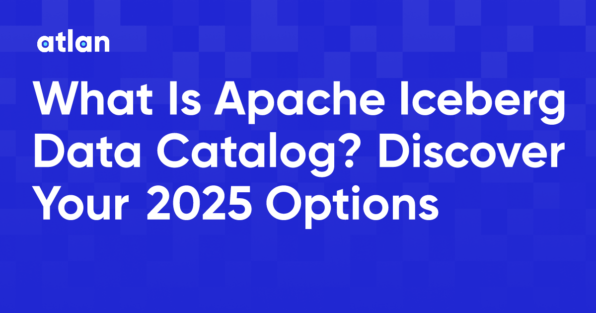 What Is Apache Iceberg Data Catalog? Discover Your 2025 Options