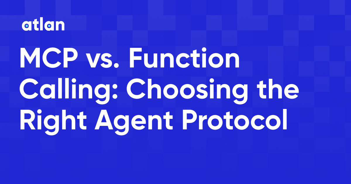 MCP vs. Function Calling: Which Should Your AI Agent Use?