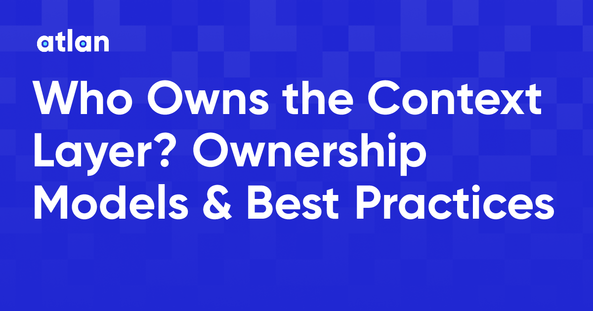Who Owns the Context Layer?