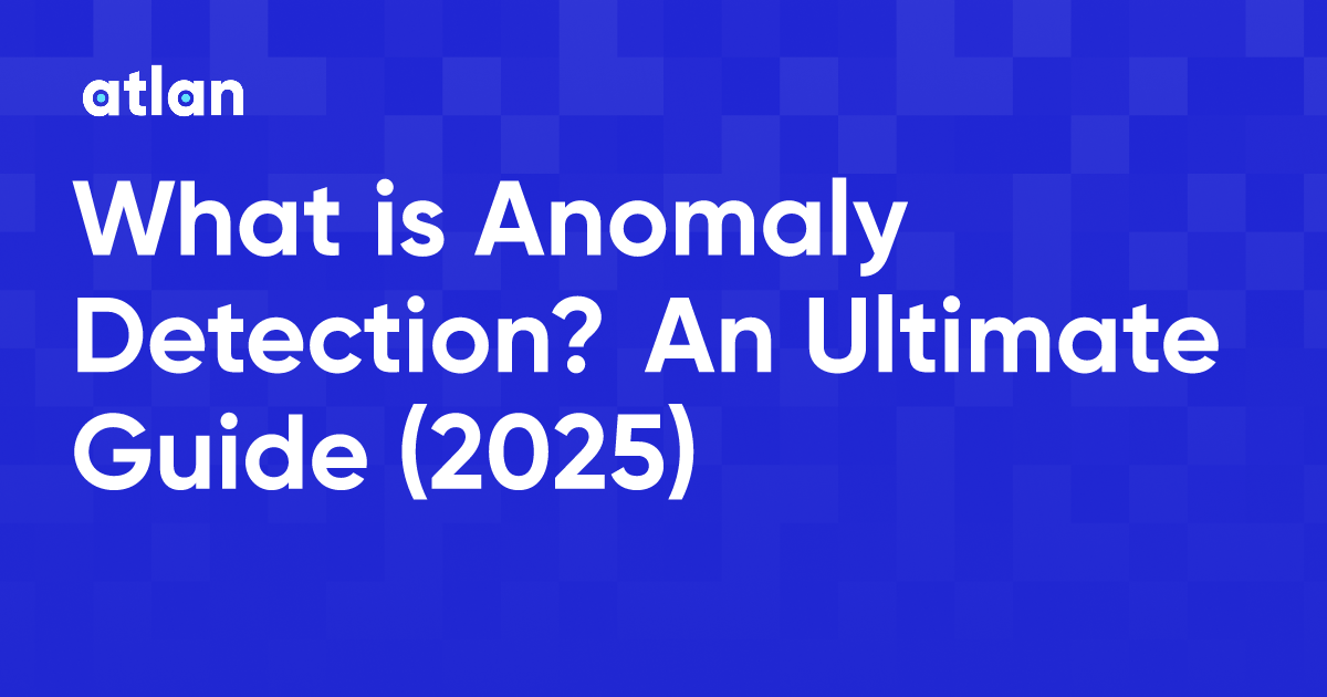 What Is Anomaly Detection Examples Methods And More